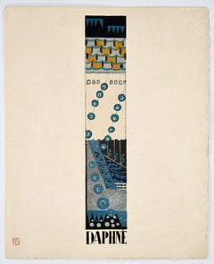 Daphné - Lithographie de F. Siméon - 1925