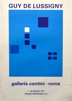 Guy De Lussigny Poster Exhibition - 1977