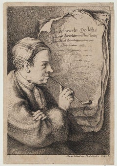 Toute Sorte le Têtes - Etching by Ferdinand Landerer - Late 18th century
