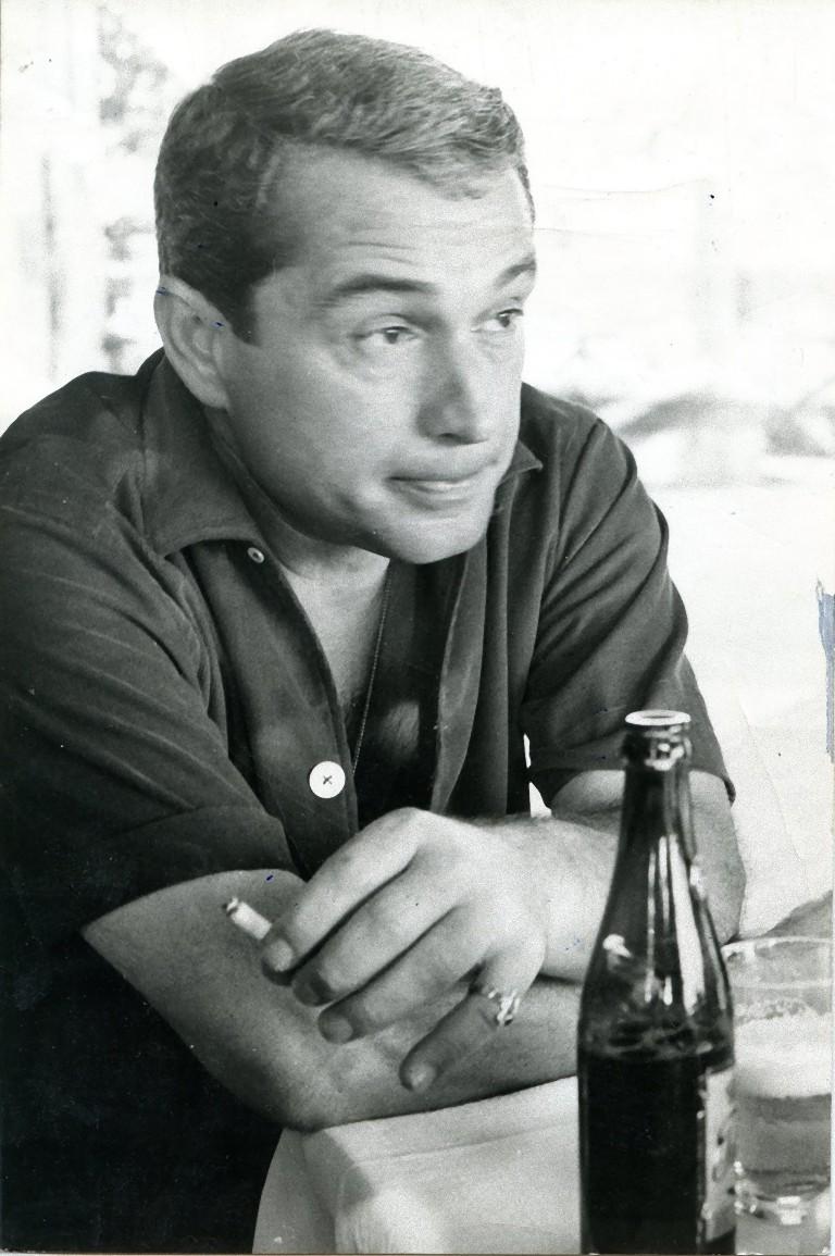 Four Portraits of Perry Como in Italy - Vintage photographic prints - 1960's