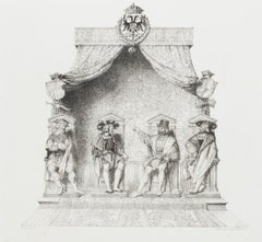 Assembly - Lithography on Paper by G. Engelmann - 1825