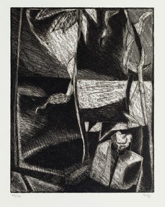 Composition - Etching by Togo - 20th Century