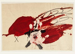Mano blanca - Impresión offset vintage según Antoni Tàpies - 1982