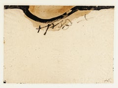 Collier - Vintage Offset Print After Antoni Tàpies - 1982