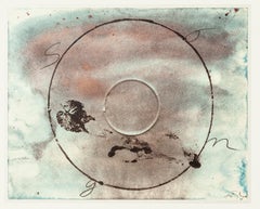 Memory of the Songs - Vintage Offset Print After Antoni Tàpies - 1982