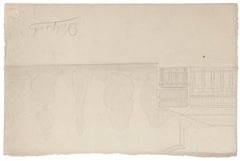 Nude - Original Watercolor on Paper by Jean Delpech - 1960s