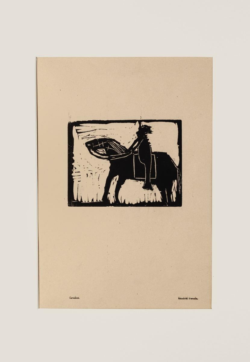 woodcut knight