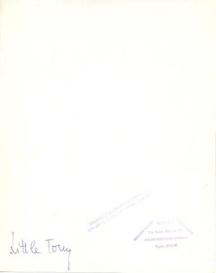 Studio Portrait of Little Tony - Vintage Photograph by Studio Galli - 1950s