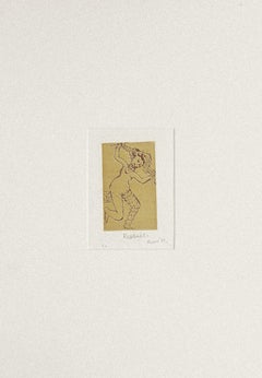 Figure - Etching by Antonietta Raphael Mafai - 1972