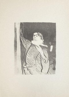 Aristide Bruant - Lithograph after Henri de Toulouse-Lautrec - 1970s
