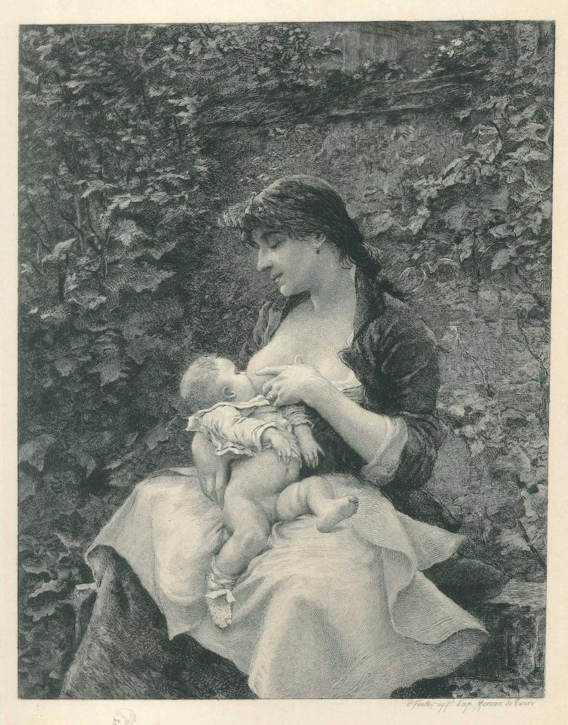 La Mère et l'Enfant est une belle gravure réalisée par Victor Focillon au début du 20ème siècle. 

Signé sur la plaque en bas à droite.

Tirage original en très bon état.

Inclus un Passepartout blanc : 49 x 34 cm.

Cette œuvre d'art représente le