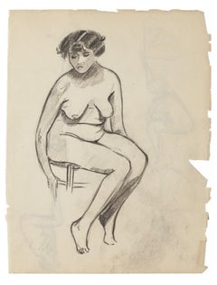 Nude Studies - Original Drawing - 20th Century