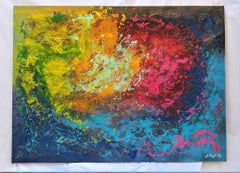 Pioggia Cosmica  - Original Painting - 2008