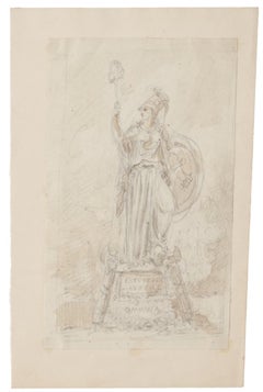 Study for Monument - Drawing - 20th Century