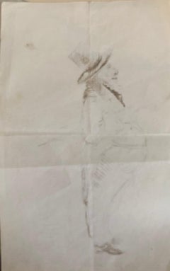 Caricature - Original Pen Drawing - 20th Century