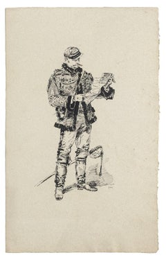 Soldier - Etching on Paper - 19th Century