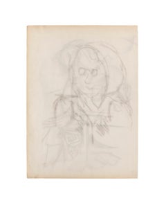 Figure - Pastel on Ivory Paper - 1950