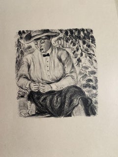 Waiter - Lithograph on Paper - 20th Century