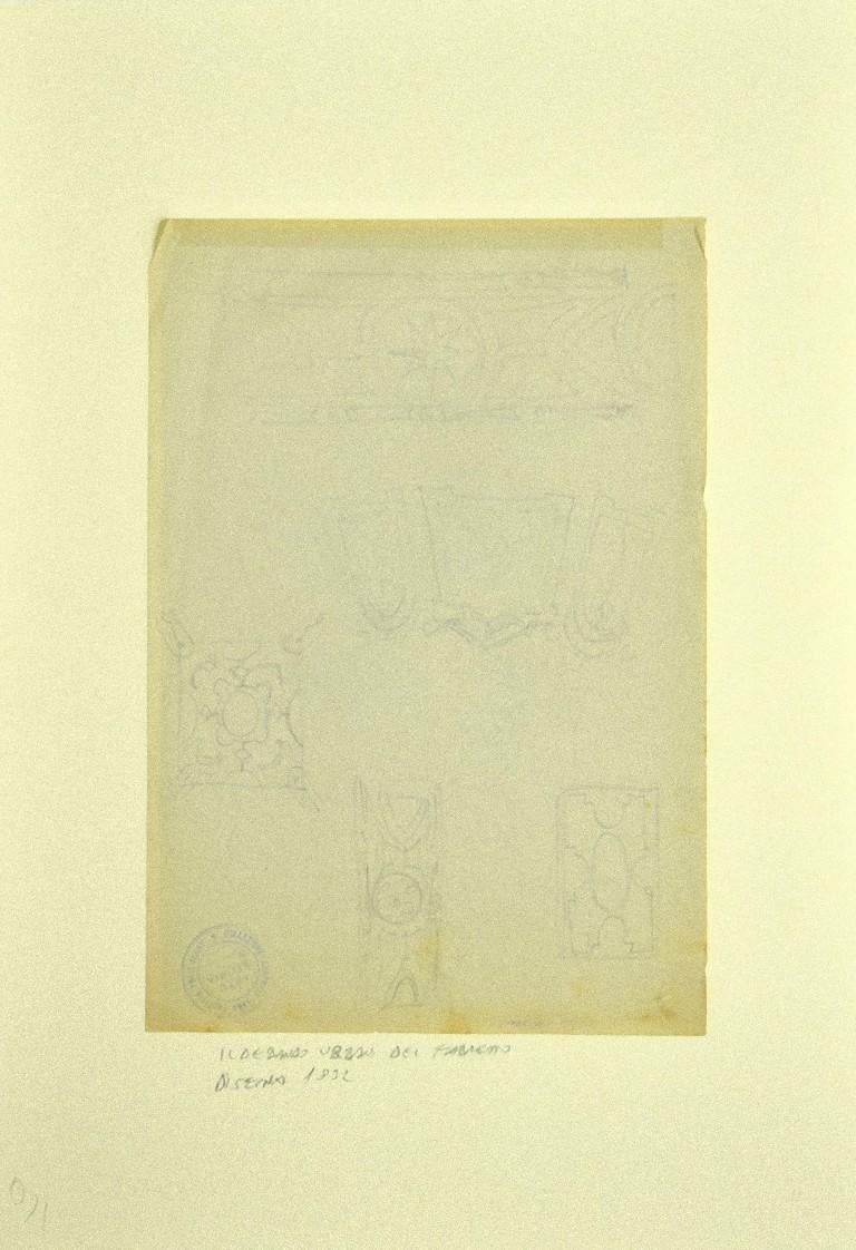 Praying is a beautiful original pencil drawing on cream-colored paper made by the Italian artist Ildebrando Urbani (1901 - 1985).

Hand-signed on the lower right.

Good conditions except for some foxings on the lower part of the paper.

The artwork
