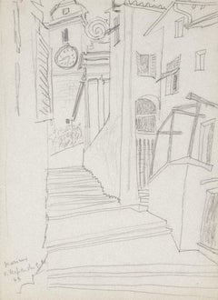 Landscape - Pencil on Paper - 1948