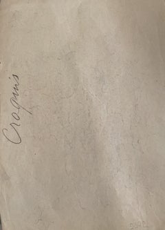 Gentlemen - Original Drawing in Pencil - Early 20th Century