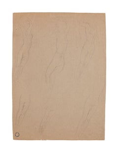 Sketch of Nude - Original Pencil Drawing - 20th Century