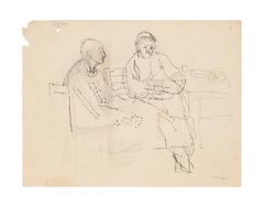Figures - Original Pen on Paper - 1944