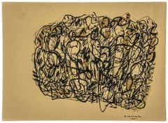 Non si esce - Ink on Paper by Maurizio Gracceva - 2018