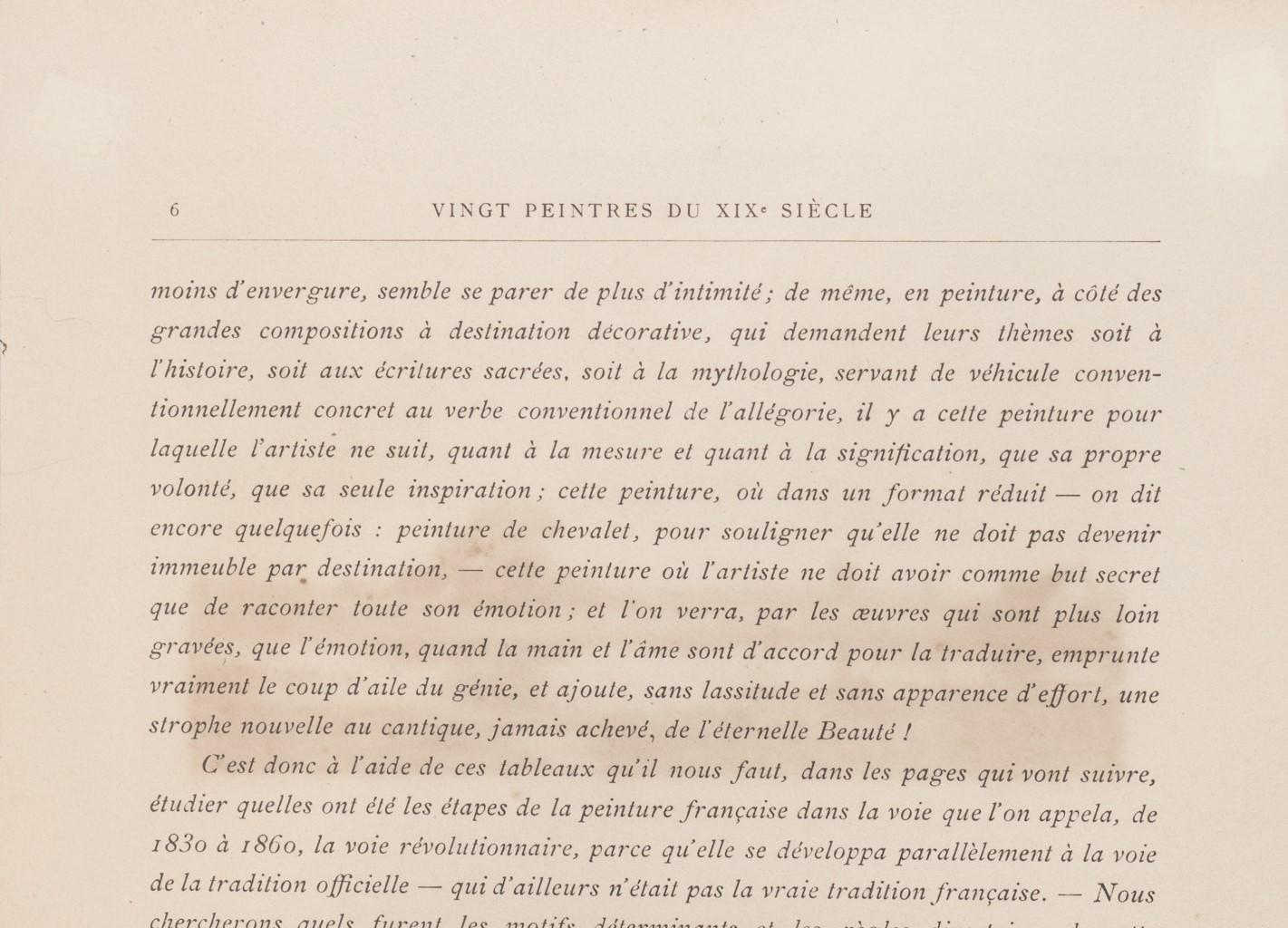 Paysage - Original Etching by C. Pinet after Jules Dupré - 19th Century - Print by Jules Dupré & Ch. Pinet