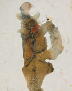 Figuren – Original-Aquarellzeichnung – 20. Jahrhundert