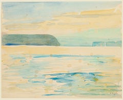 Dans le Golfe de Arafura - Original Watercolor by André Ragot - 1950s