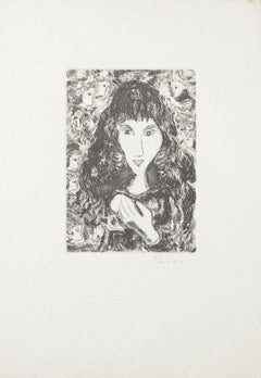 Berenice  - Etching Print by Giampaolo Berto - 1970s