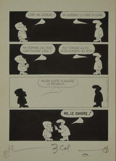 Retro Political Comics - Comic Strip by Alfredo Chiappori - 1977