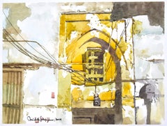 Sizilien – Aquarell von Michele Cascarano – 2010''s