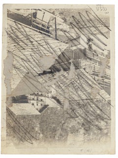 Elegant Ladies - Watercolored Ink by Luigi Bompard - 20th Century