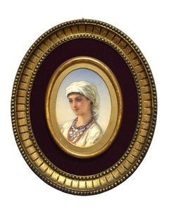 The Young Girl from Patras - Original Painting - 19th Century