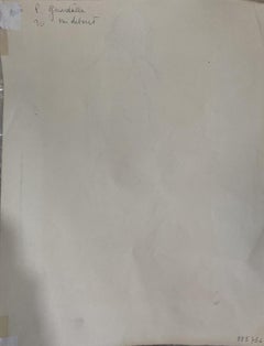 Nude - Pencil Drawing by Pierre Guastalla - 20th Century