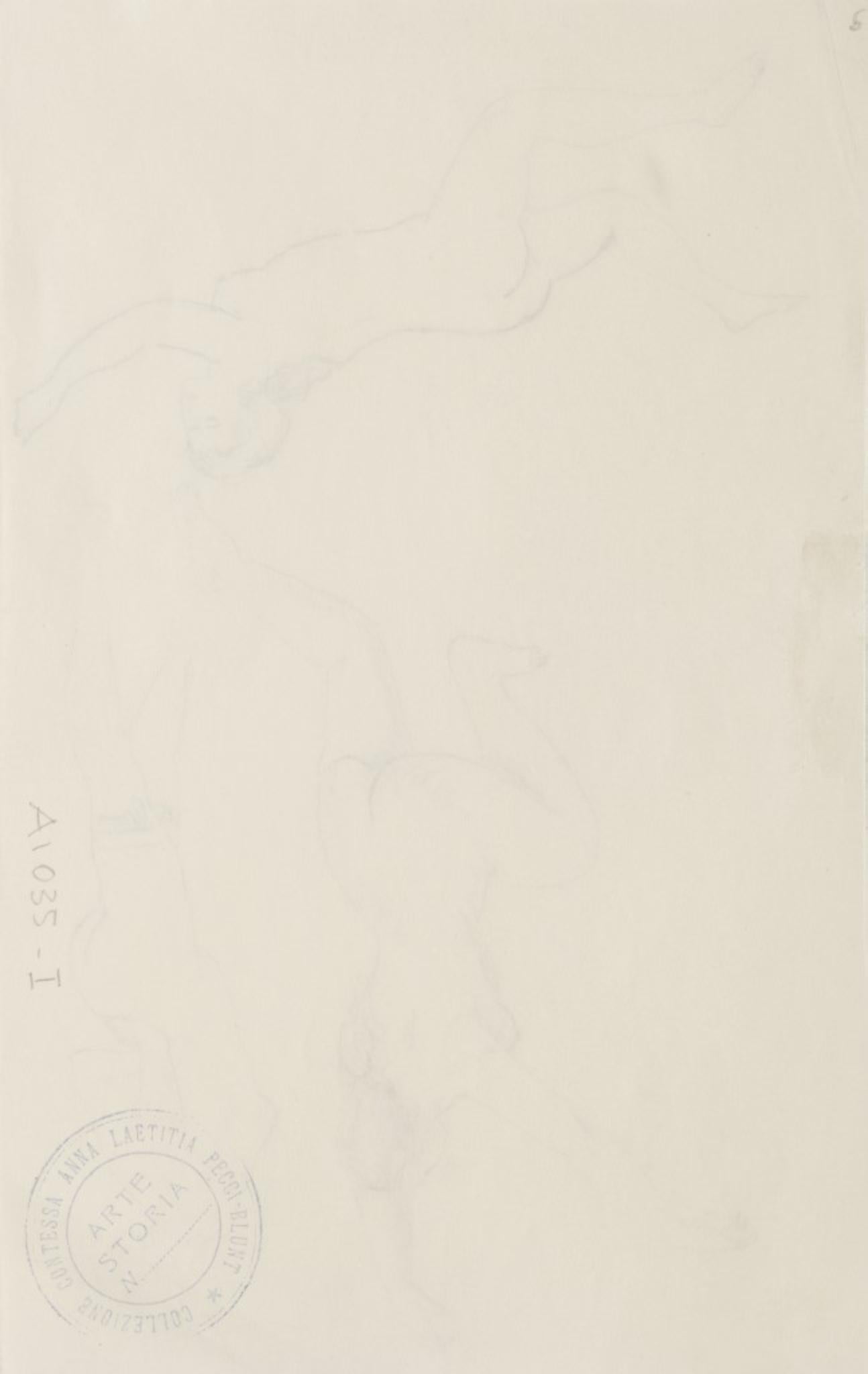 Figurenstudien – China-Tinte-Zeichnung – frühes 20. Jahrhundert – Art von Marcel Vertès