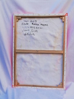 Rosso Magma - Original Mixed Media by Giancarlo Foglietta - 2009
