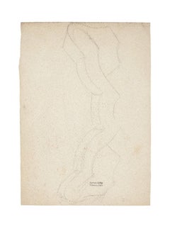 Ritratto - Disegno a pastello e matita di M. Borsi - XX secolo