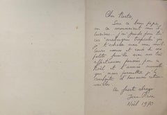 Arabesques Tropicales - Watercolor Drawing - 1970s