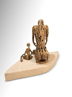 Call -  Metallic Sculpture by Fero Carletti - 2020