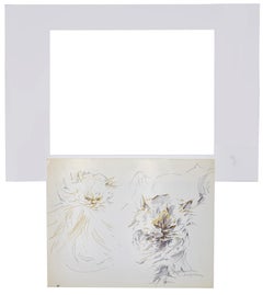 The Cats - Pen on Paper by M. P. Lagosse - 1970s
