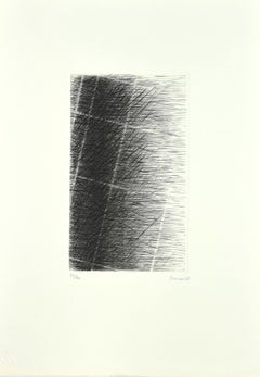Composition - Original Etching by Guido Strazza - 1978