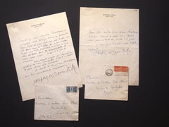 Vintage Correspondence by Jacques de Lacretelle to Countess Pecci-Blunt - 1931/32