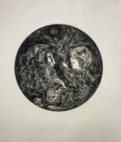 Moses - Etching by Gian Paolo Berto  - 1974