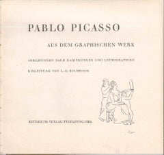 Pablo Picasso aus dem Graphischen Werk - Vintage Catalogue - 1949