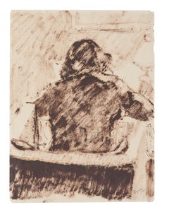 Femme - Encre sur papier d'origine d'Arturo Peyrot - 1943