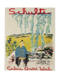 Schulte - Exhibition Poster -  Offset Print - Late 20th Century