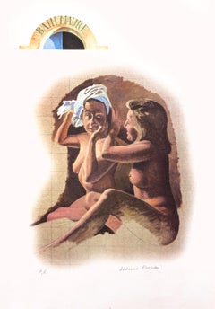 Hammam - Serigrafía de Deanna Frosini - Años 80